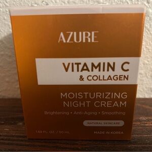 Azure vitamin C and collagen, moisturizing night cream
